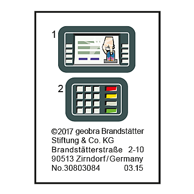 30803084_sparepart/Etikett 9081 "Geldautomat"